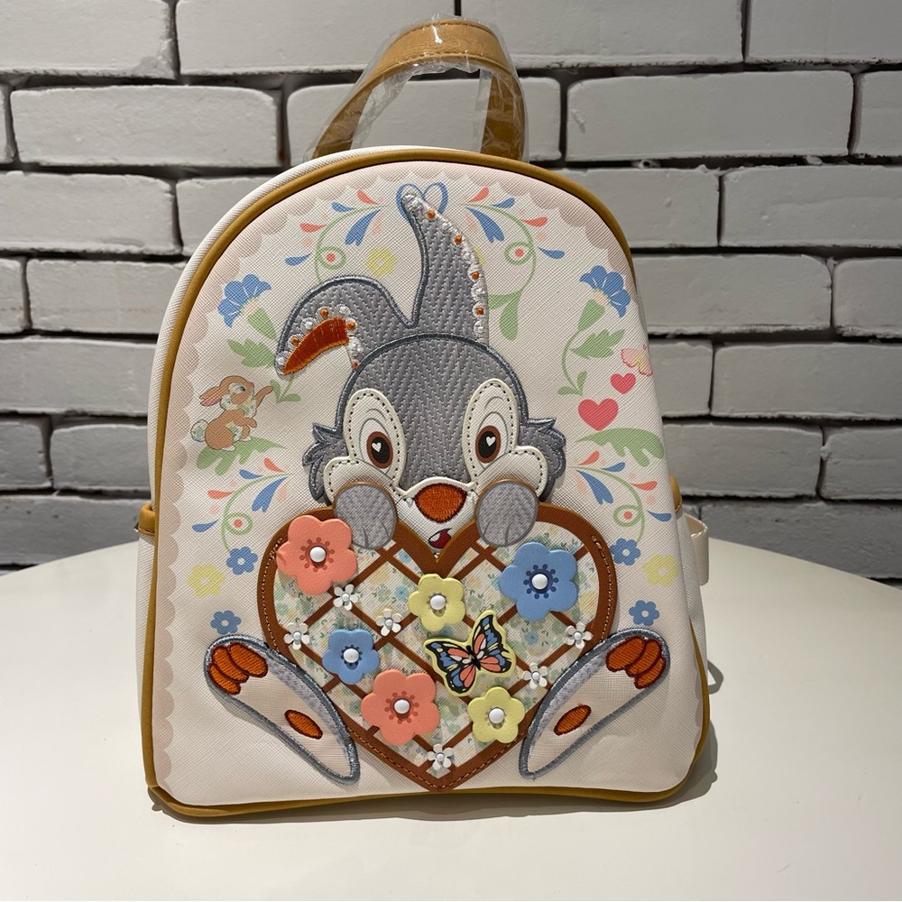 Disney x Danielle Nicole Bambi Thumper Loves Miss Bunny Mini  Backpack - Picture 8 of 12
